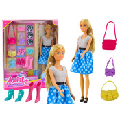 Lean Toys lutka Anlily s Odjećom Dodacima