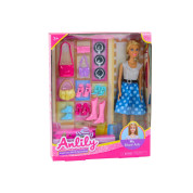 Lean Toys lutka Anlily s Odjećom Dodacima
