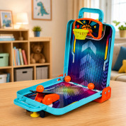 Lean Toys igra košarka, fliper i kuglanje 3u1 u koferu