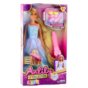 Lean Toys lutka Anlily u svečanoj haljini s priborom za kosu