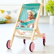 Hape igračka drvena kolica za lutke Sweet Walks Doll Stroller