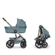 Cybex komplet 2u1 kolica Talos S Lux + sklopiva košara Fold Cot