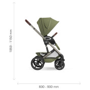 Cybex komplet 2u1 kolica Talos S Lux + sklopiva košara Fold Cot